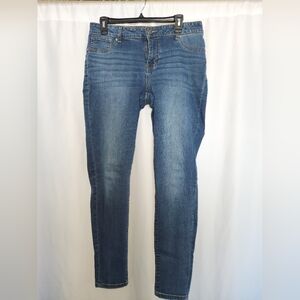 Maurices Dark Blue Skinny Jeans (estimated Size 10) #denim #party #western